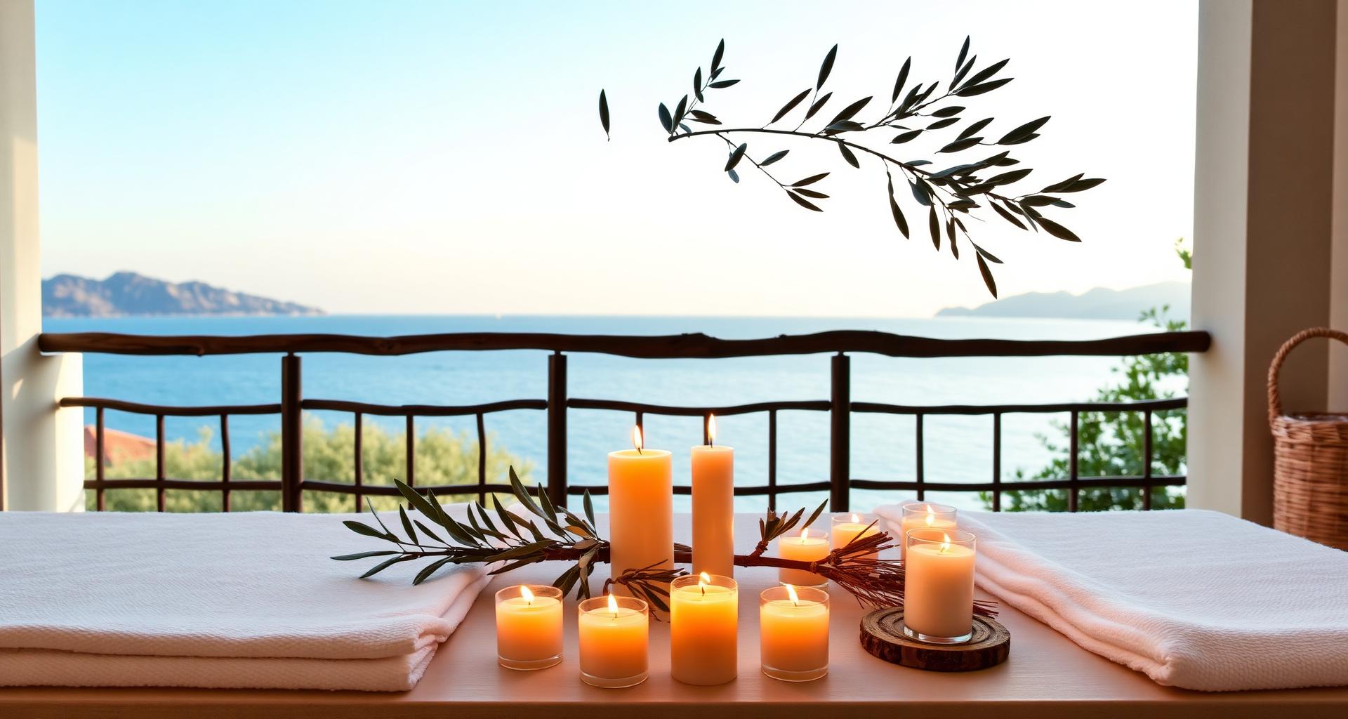 Mediterranes Spa-Setting